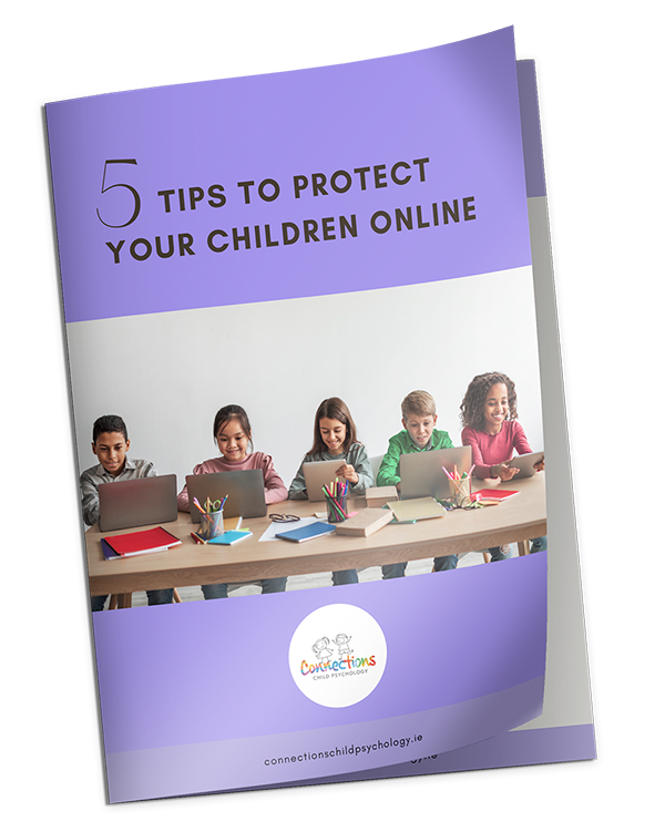 Free Guide 5 Tips To Protect Your Children Online”